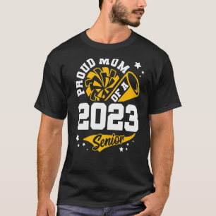 T-shirt Fier Maman D'Un 2023 Senior Cheer Mom Graduation P