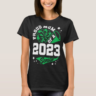 T-shirt Fier Maman D'Un 2023 Senior Cheer Mom Graduation P