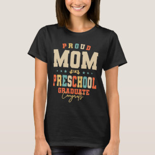 T-shirt Fier maman d'un collège d'enseignement préscolaire
