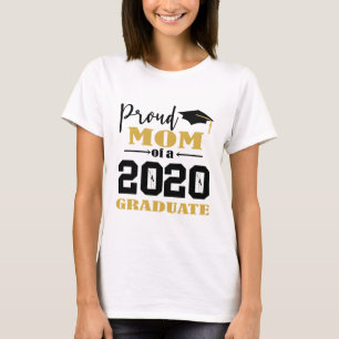 T-shirt Fier maman d'un diplômé de 2020