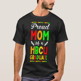 T-shirt Fier Maman D'Un Diplômé HBCU3
