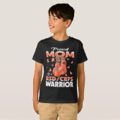 T-shirt Fier Maman D'Un Rsd Crps Warrior Awareness Boxe G (Devant entier)