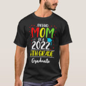 T-shirt Fier Maman D'Une Classe De 8E Année 2022 (Devant)