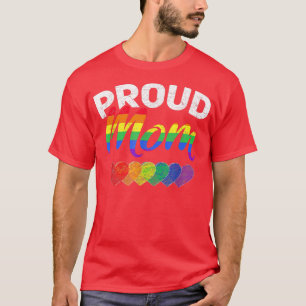 T-shirt Fier Maman LGBTQ Gay pride Queer Fête des Mères Ca