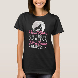 T-shirt Fier maman Wolf