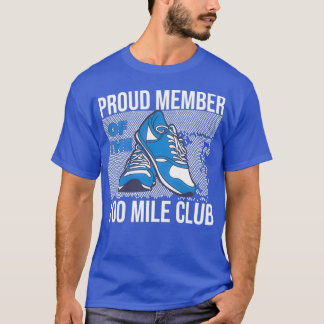 T-shirt Fier Membre Du 100 Mile Club Ultra Run Trail