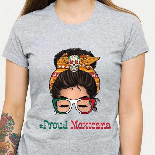 T-shirt Fier Mexicana femme
