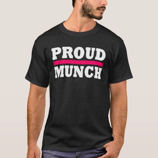 T-SHIRT FIER MUNCH (Devant)