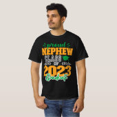 T-shirt Fier NEPHEW de classe de 2023 SCRIPT MODERNE GRAD (Devant entier)