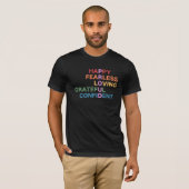 T-shirt Fier Noir (Devant entier)