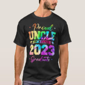 T-shirt Fier oncle d'un 2023 Graduate Senior 23 Family Ti (Devant)