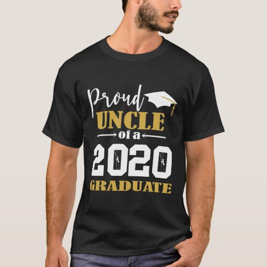 T-shirt Fier oncle d'un Blanc 2020 (Devant)