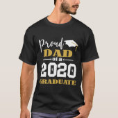 T-shirt Fier papa d'un Blanc 2020 (Devant)