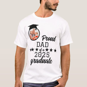T-shirt Fier papa d'un Diplôme de Famille de 2025