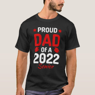 T-shirt Fier Papa D'Un Diplôme Supérieur 2022 Papa Daddy F