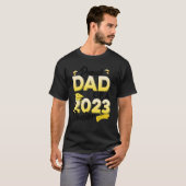 T-shirt Fier Papa D'Un Diplôme Supérieur De 2023 (Devant entier)