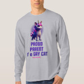 T-shirt Fier parent de toutou : Édition Uni-Chat (Devant)