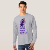 T-shirt Fier parent de toutou : Édition Uni-Chat (Devant entier)