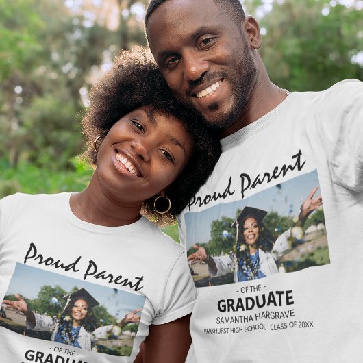 T-shirt Fier Parent Du Diplômé | Photo