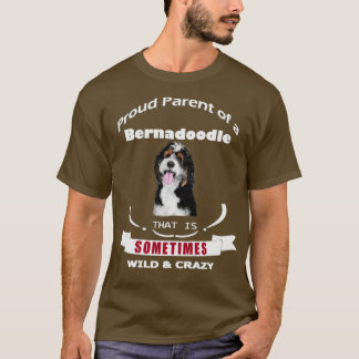 T-shirt Fier parent d'un chien bernadoodé