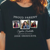 T-shirt Fier parent d'un diplômé TROIS diplômes de photogr