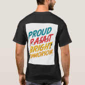 T-shirt Fier Past Bright Demain." (Dos)