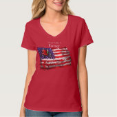 T-shirt Fier paysan patriotique drapeau Thunder_Cove T-shi (Devant)