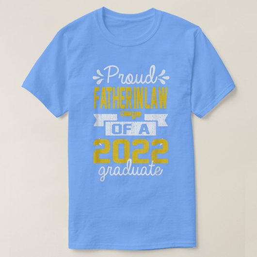 T-shirt Fier Père En Droit de 2022 Master Graduate  (Design devant)