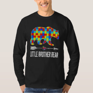 T-shirt Fier Petit Frère Ours Sensibilisations sur l'autis