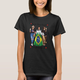 T-shirt Fier Portoricain Brasil Roots Brasil F
