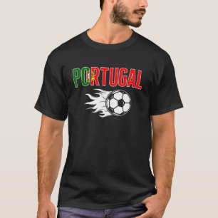 T-shirt Fier Portugal Fans de football Jersey Portugais Fo