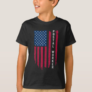 T-shirt Fier Postal Worker Postmaster Us Post Service Mem