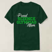 T-shirt Fier Science Olympiade Maman (Design devant)