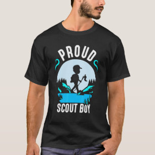 T-shirt Fier Scoutisme Boy Randonnée Scouts Extérieurs
