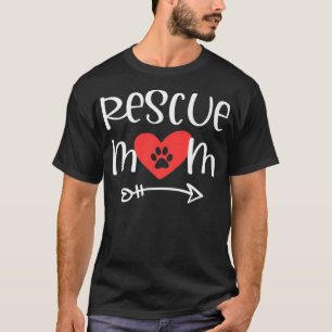 T-shirt Fier Secourir Maman Chien Chat Animateur Animaux