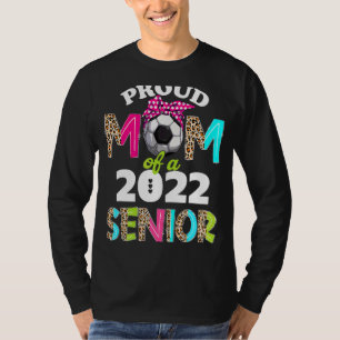 T-shirt Fier Soccer Maman D'Un 22 Senior 2022 Leopard Grad