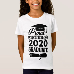 T-Shirt Fier Soeur D'Un Diplômé De 2020