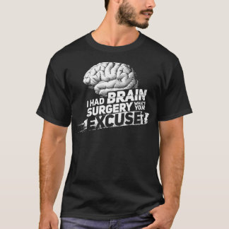 T-shirt Fier Survivant de la chirurgie du cerveau