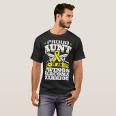 T-shirt Fier Tante D'Un Ewings Sarcoma Guerrier Sensibilis (Devant entier)