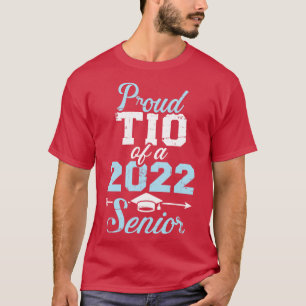 T-shirt Fier tio d'une classe de diplôme supérieure 2022 1