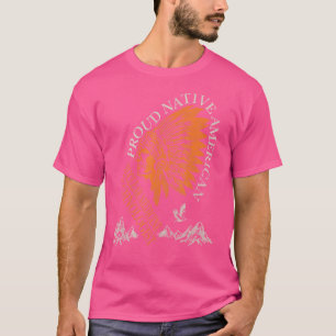 T-shirt Fier travail amérindien en médecine nucléaire Tech