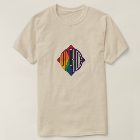 T-shirt Fier uni (Design devant)