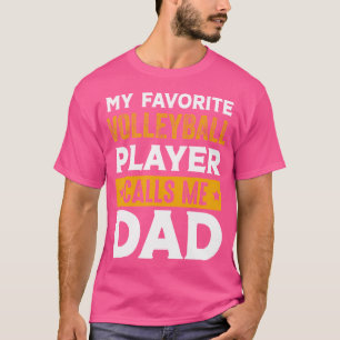 T-shirt Fier Volleyball papa Fête des pères Funny Volleyba