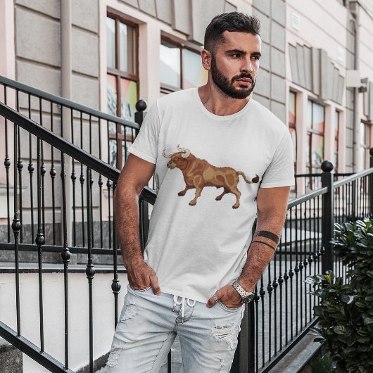 T-shirt Fierce Bull