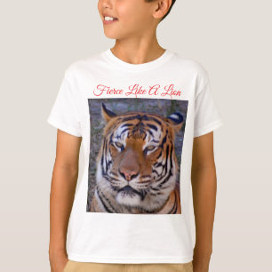 T-shirt Fierce Comme Un Lion