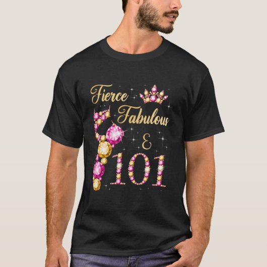 T-shirt Fierce Fabulous 101 Ballet Dancer Py (Devant)