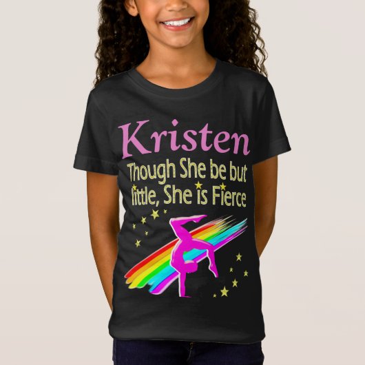 T-Shirt FIERCE GYMNAST PERSONNALISÉE DÉBARDEUR (Devant)