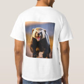 T-shirt Fierce Honey Badger (Dos)