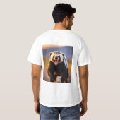 T-shirt Fierce Honey Badger (Dos entier)
