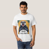 T-shirt Fierce Honey Badger (Devant entier)